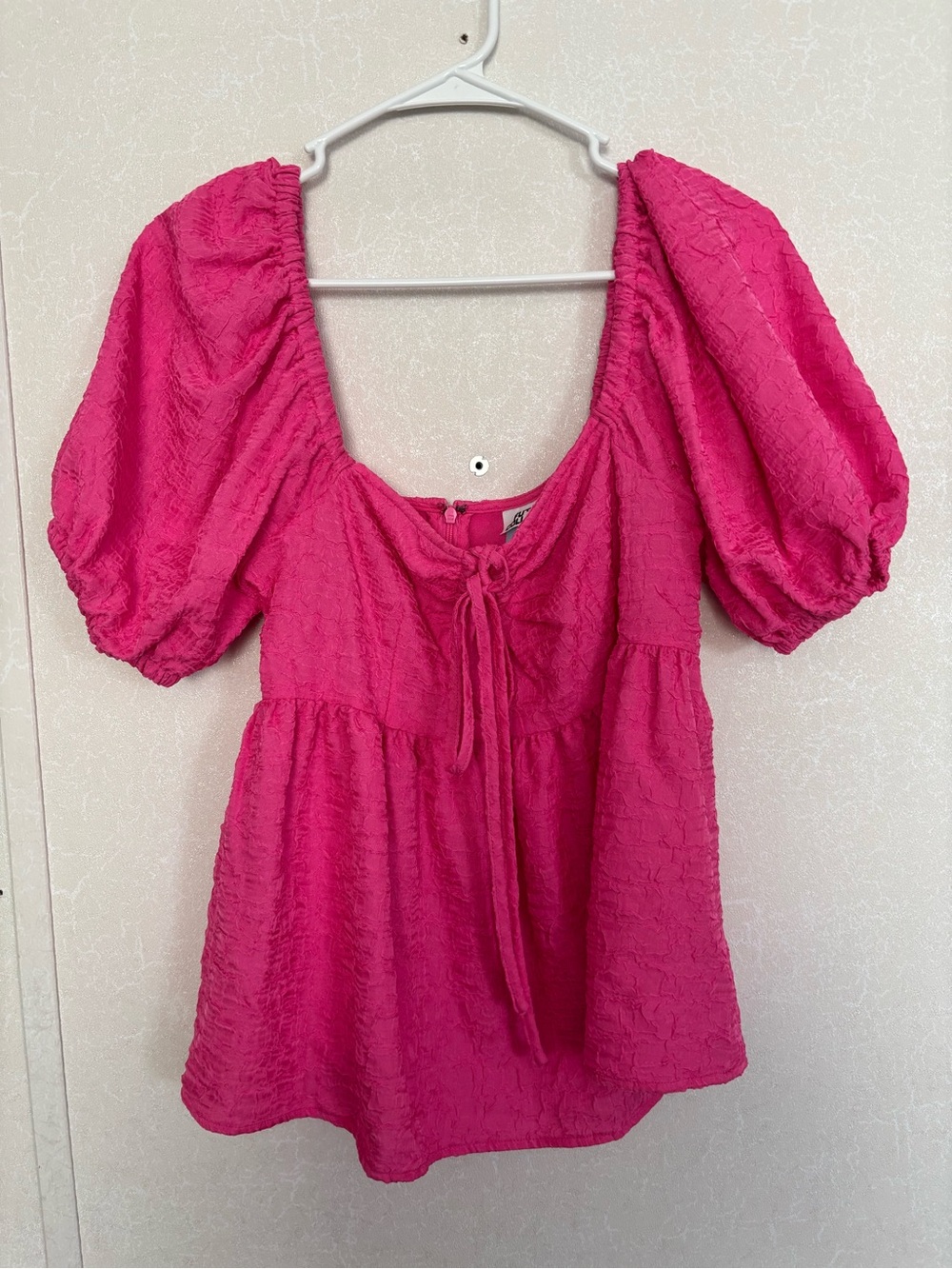 Future Collective Pink blouse Med